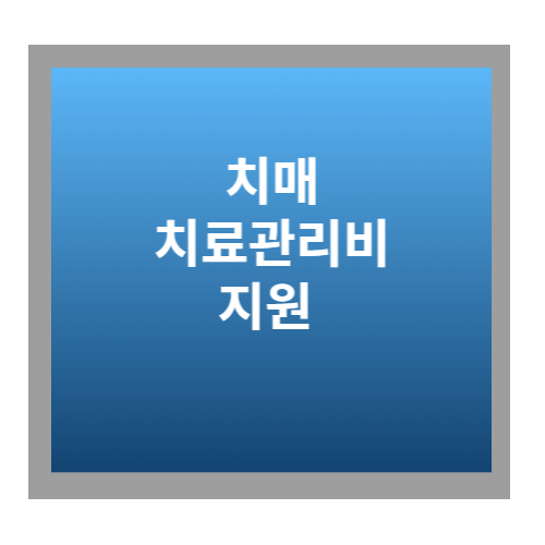 치매치료관리비