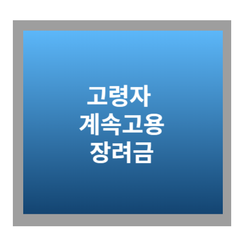 고령자 계속고용장려금